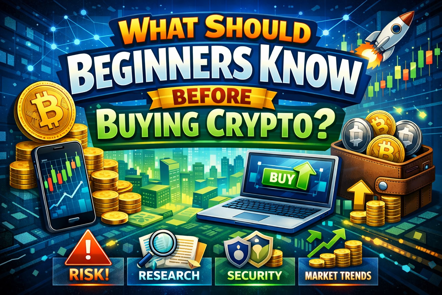 What Should Beginners Know Before Buying Crypto