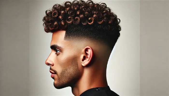 The Curly Taper Fade Haircut: A Stylish Blend of Texture and Precision