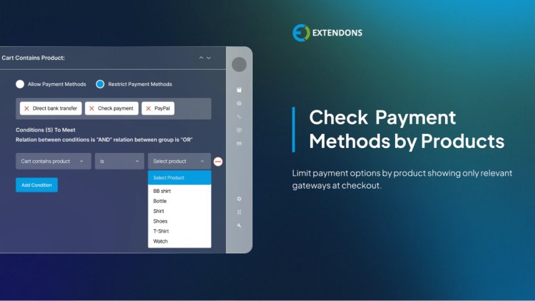 Restrict WooCommerce Payment Methods by Cart Quantity, Coupons, and More