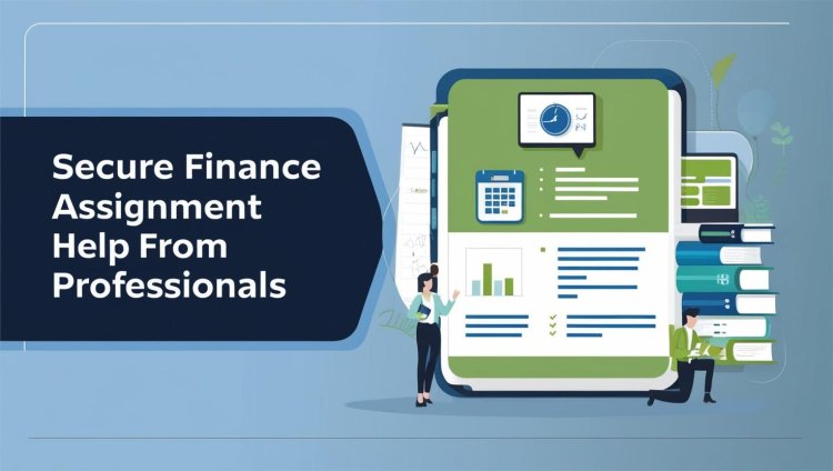 Secure Finance Assignment Help From Professionals