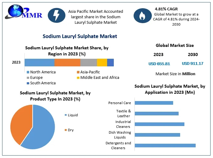 Sodium Lauryl Sulphate Market Expansion Across North America, Europe, Asia-Pacific, and Emerging Regions — Regional Insights and Growth Opportunities