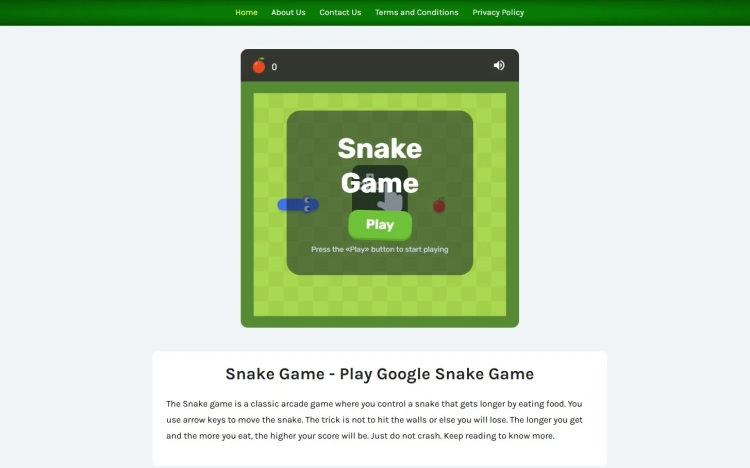Rediscovering Nostalgia with Snake Google