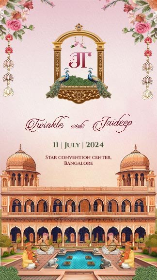 A Wedding Invitation That’s Full of Love and Laughter