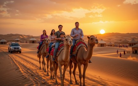 Experience the Ultimate Dubai Desert Safari for Family