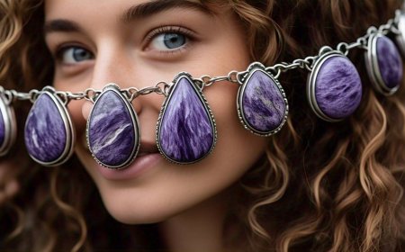 The Mystical Beauty of Charoite Jewelry Explained