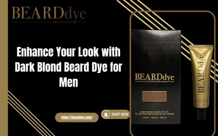 Enhance Your Look with Dark Blond Beard Dye for Men