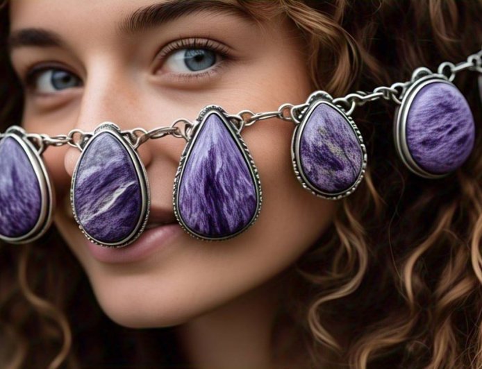 The Mystical Beauty of Charoite Jewelry Explained