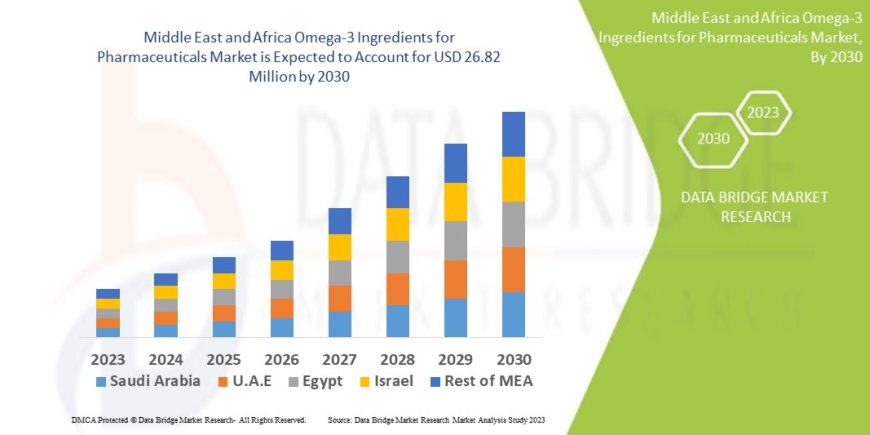 Middle East and Africa Omega-3 Ingredients for Pharmaceuticals Market Overview: Growth, Share, Value, Size, and Scope