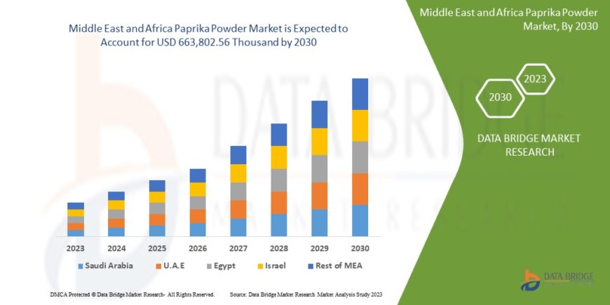 Middle East and Africa Paprika Powder Market Outlook: Growth, Share, Value, Size, and Trends