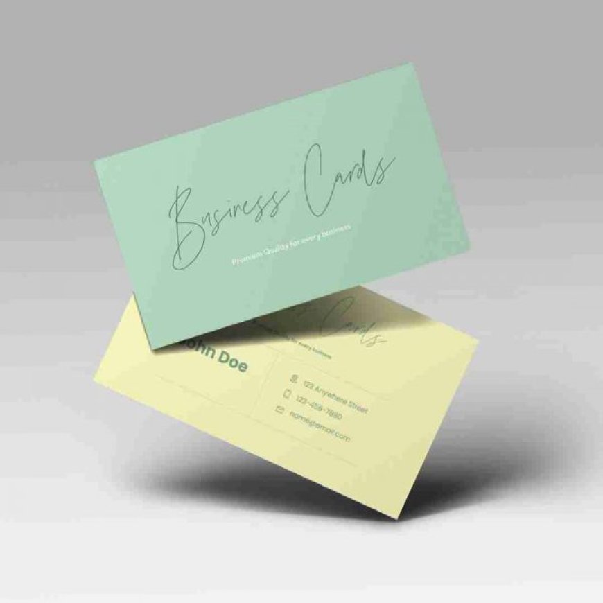 Make Your First Impression Count with the Best Business Card Service