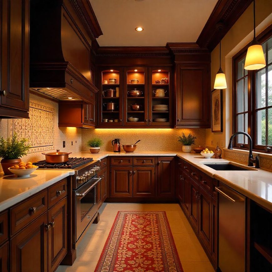 Small Kitchen, Big Style: Modular Layouts and Mirrors for Luxury Kitchen Interiors in Hyderabad