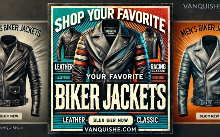 Shop Your Favorite Men's Biker Jackets​