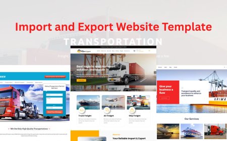 Which one Is Right The Import and Export Website Template for You?