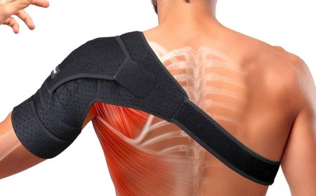Shoulder Support with Magnets for Pain Relief and Posture Alignment
