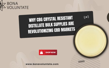 Why CBG Crystal Resistant Distillate Bulk Supplies Are Revolutionizing CBD Markets