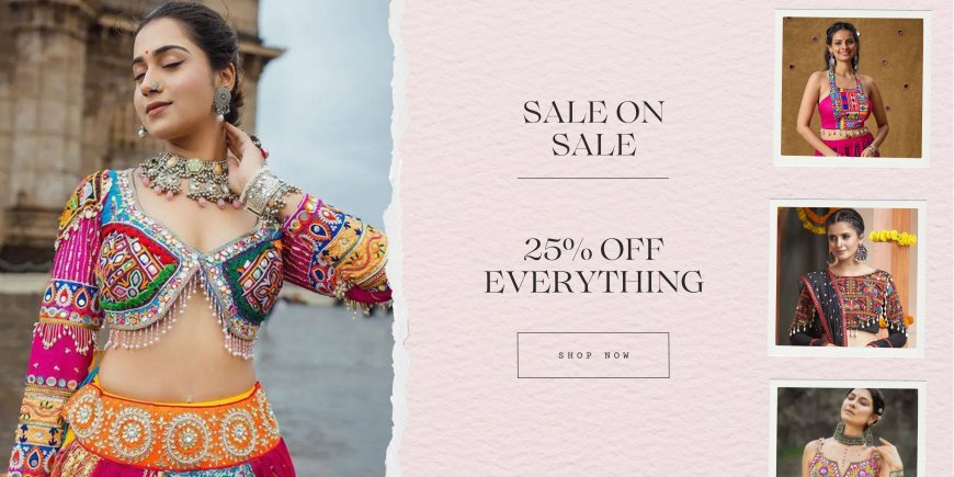 Designerblouse Introduces 2025 Navratri Blouse Range with Ethnic Elegance
