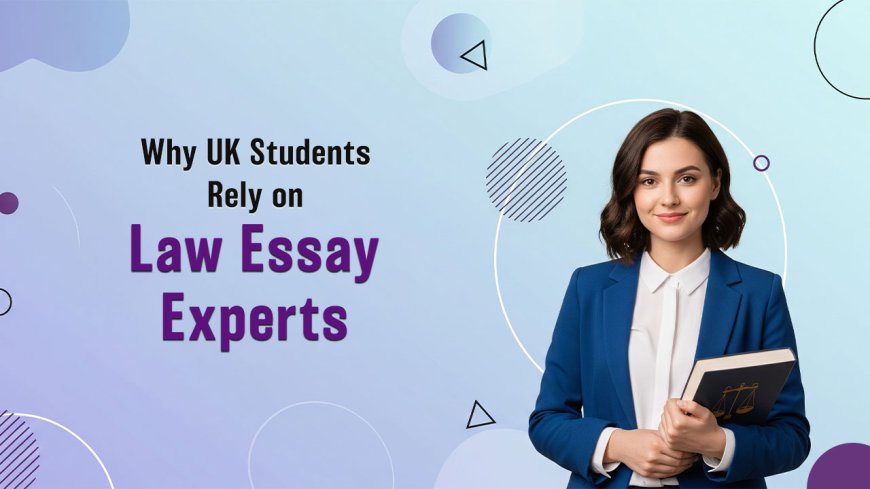 Why UK Students Trust Professional Law Essay Help Services