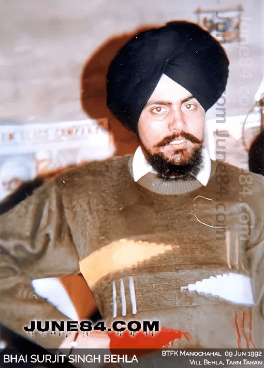Powerful Tribute to Bhai Surjit Singh Behla: A Brave Legacy