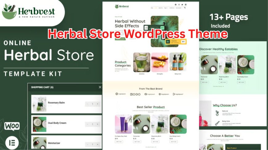 Is This The The Best Herbal Store WordPress Theme for You?