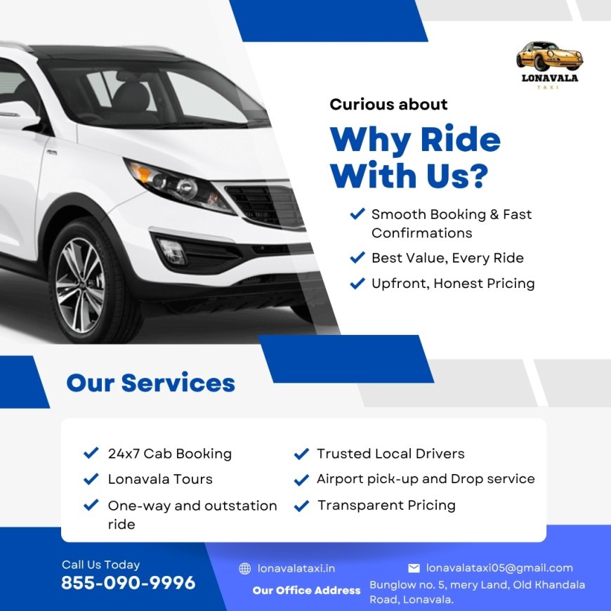 Affordable and Transparent Lonavala Taxi Fare – Travel with Comfort & Ease