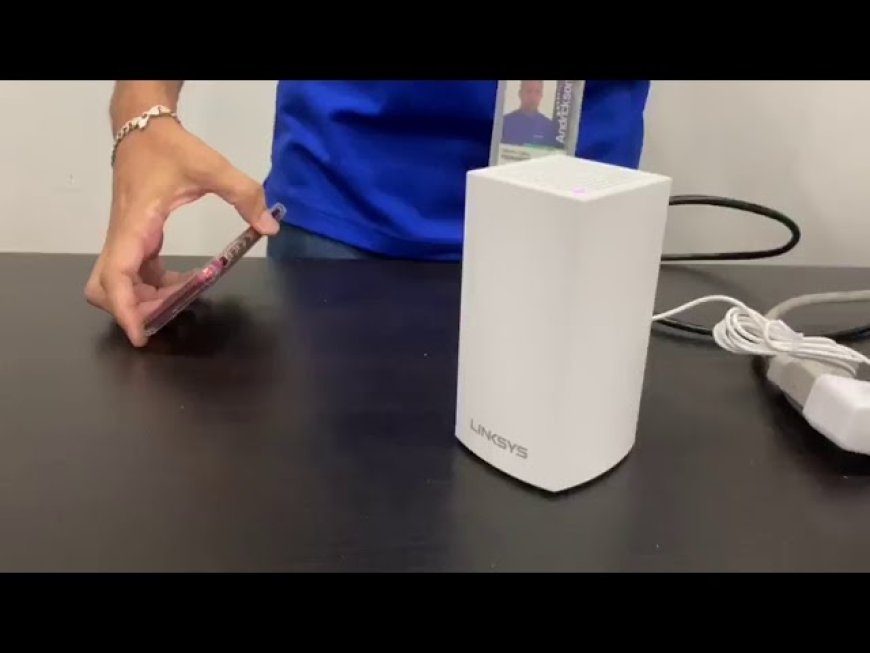 How to setup Linksys Velop AC1300?