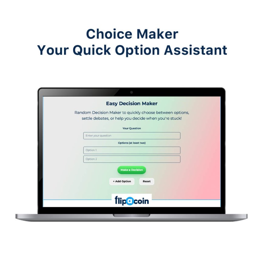 Random Decision Maker to quickly choose between options, settle debates, or  help you decide when you're stuck!