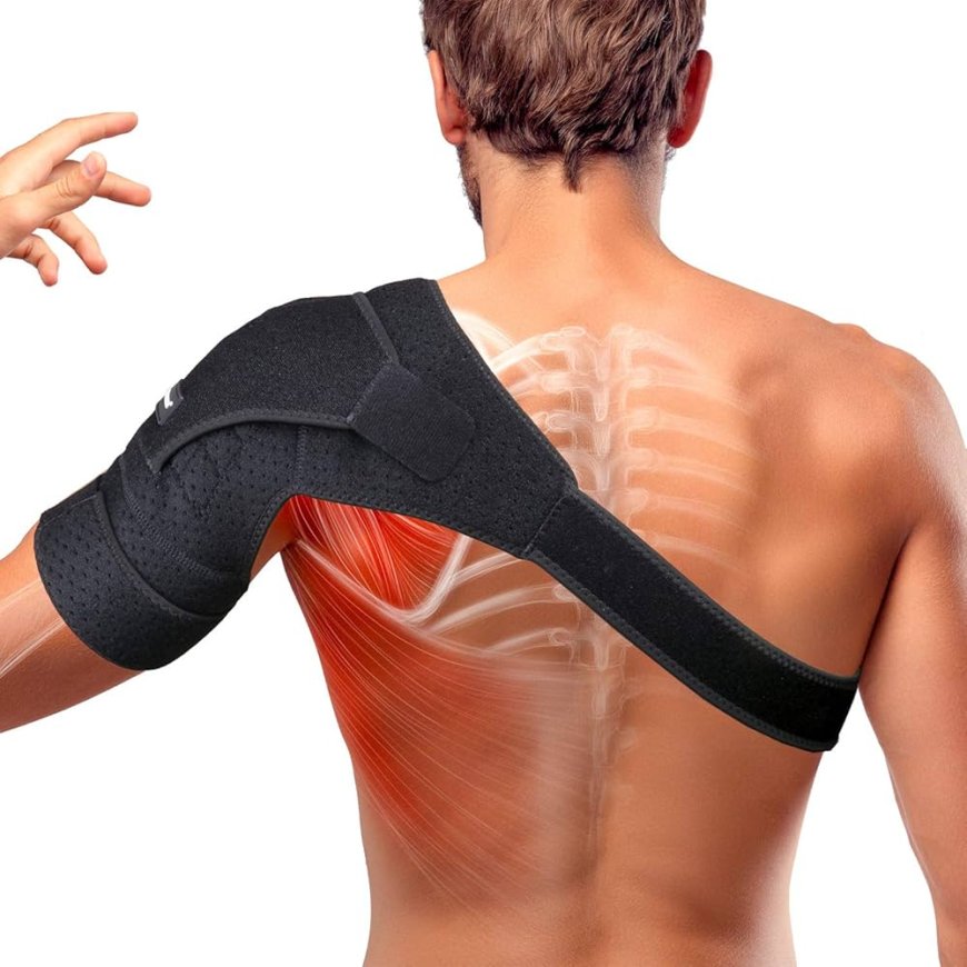 Shoulder Support with Magnets for Pain Relief and Posture Alignment