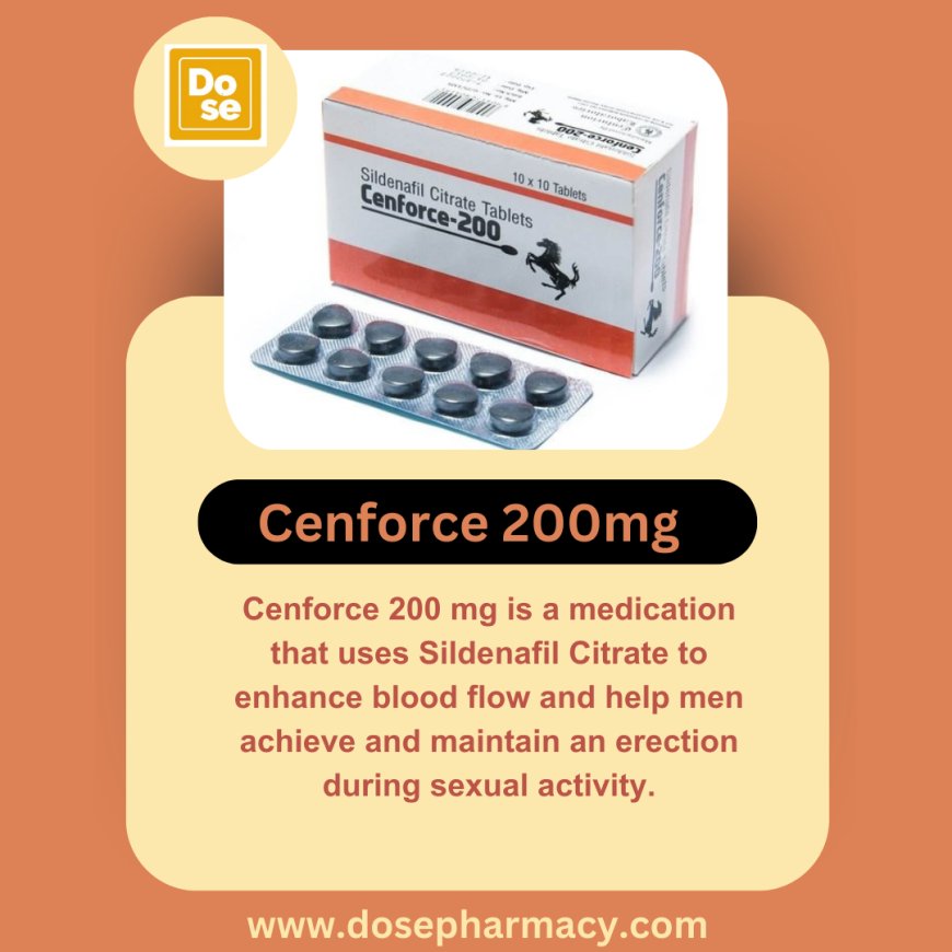 How Cenforce Helps Men with Erectile Dysfunction?