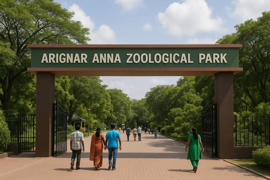 Step into Chennai's Wild Paradise – Arignar Anna Zoological Park