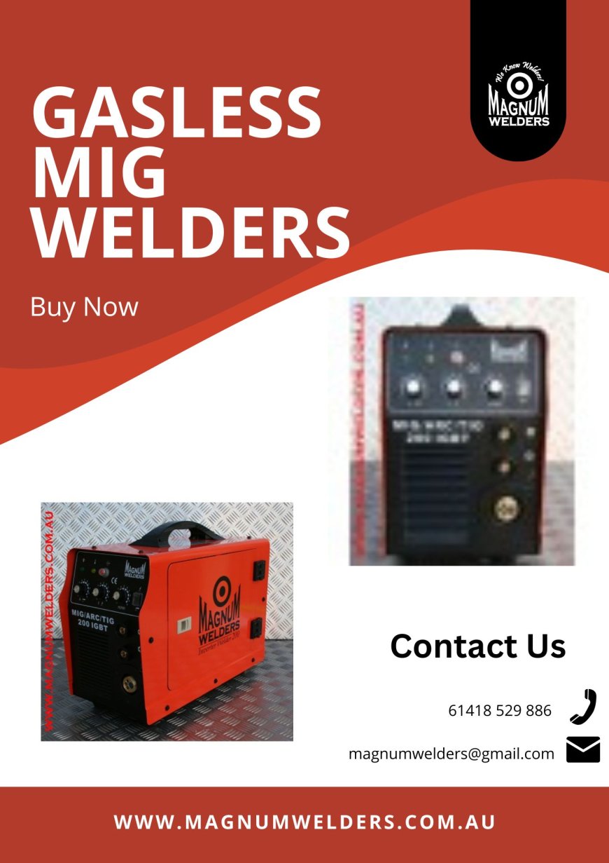 Why Gasless MIG Welders Are Perfect for Windy and Outdoor Welding Conditions ?